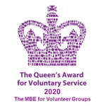 The Queen's Award for Voluntary Service Logo